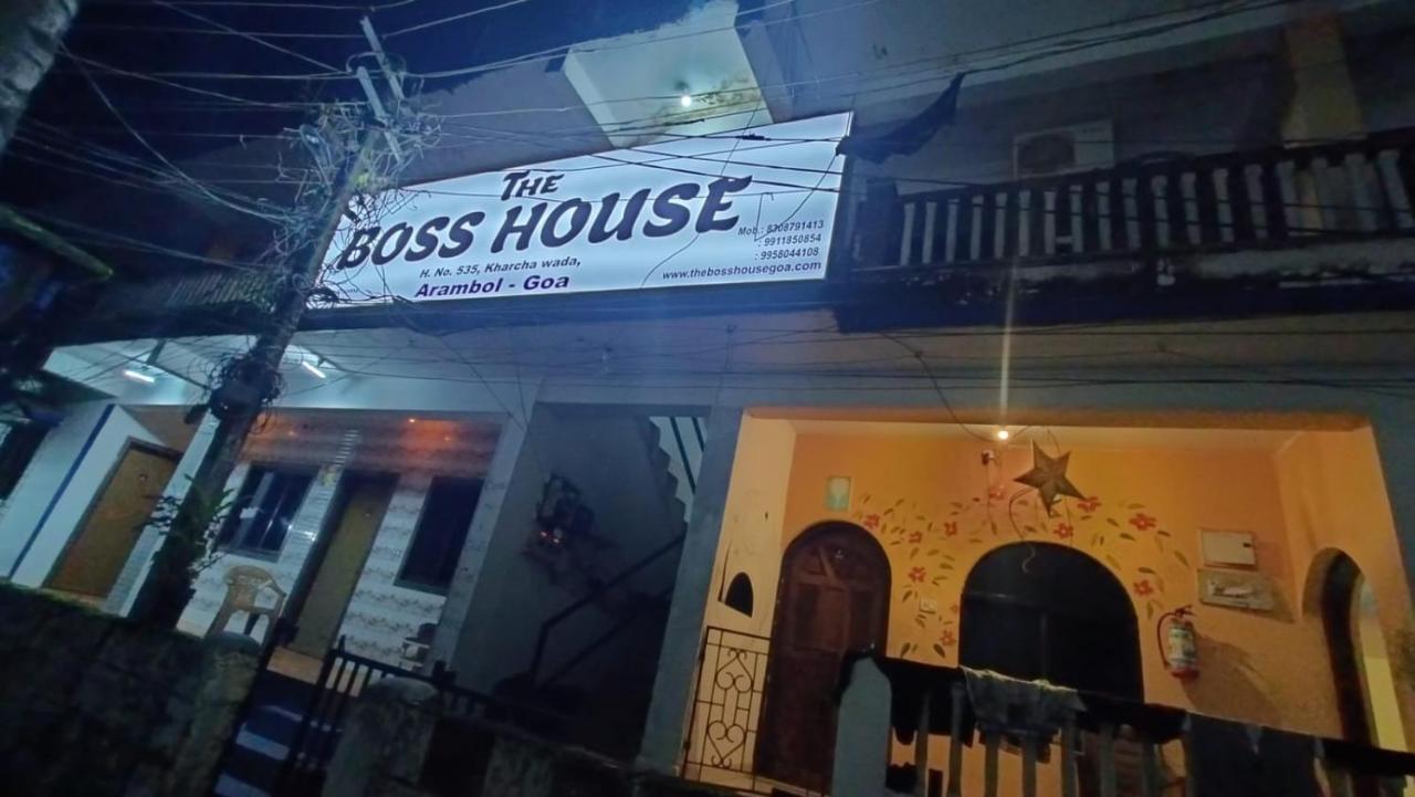 The Boss House Hotell Arambol Exteriör bild